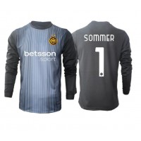 Stroje piłkarskie Inter Milan Yann Sommer #1 Bramkarskie Koszulka Podstawowej 2025-26 Długi Rękaw